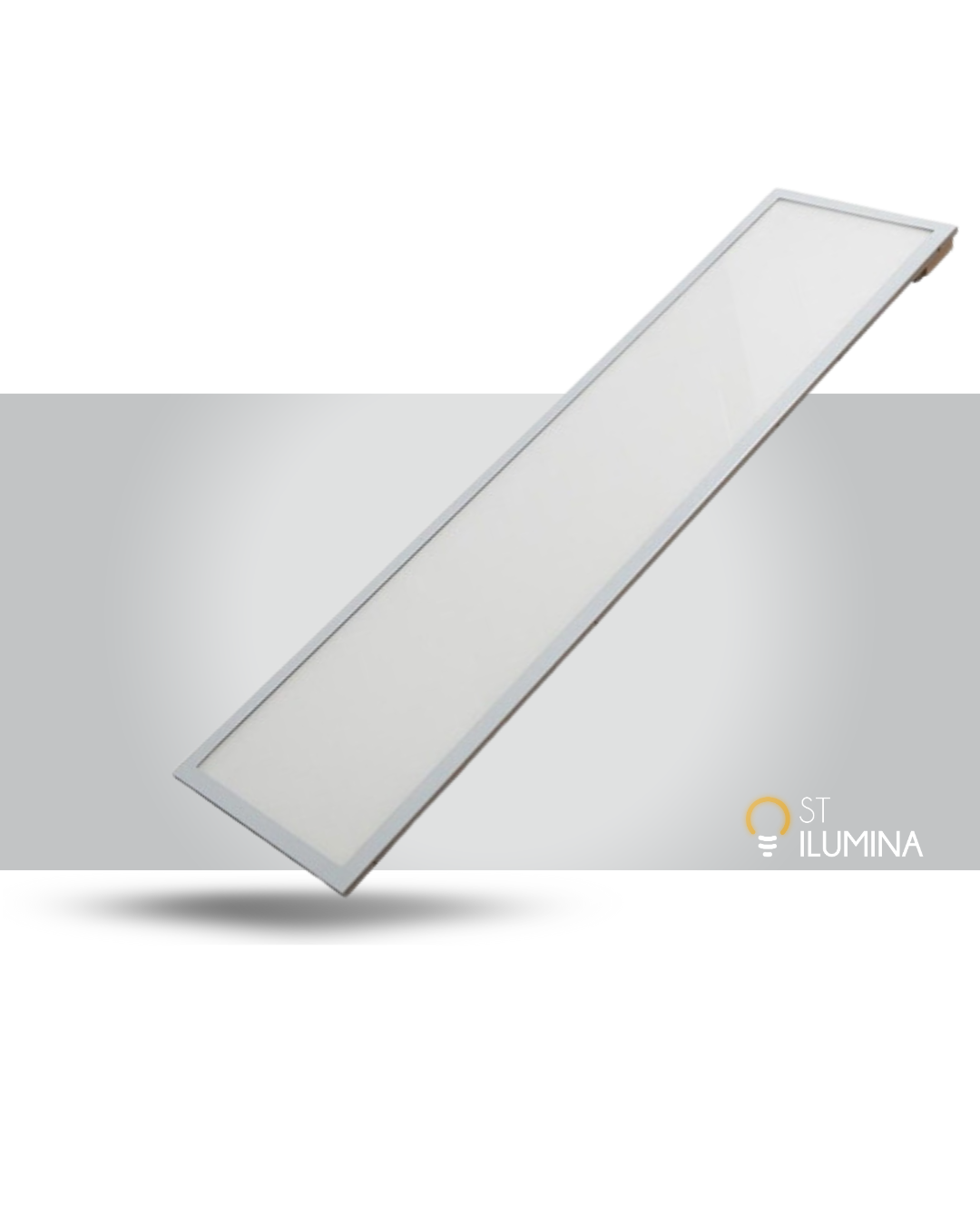 Panel LED 120X30 Embutido 48W (Pack 6 UND)