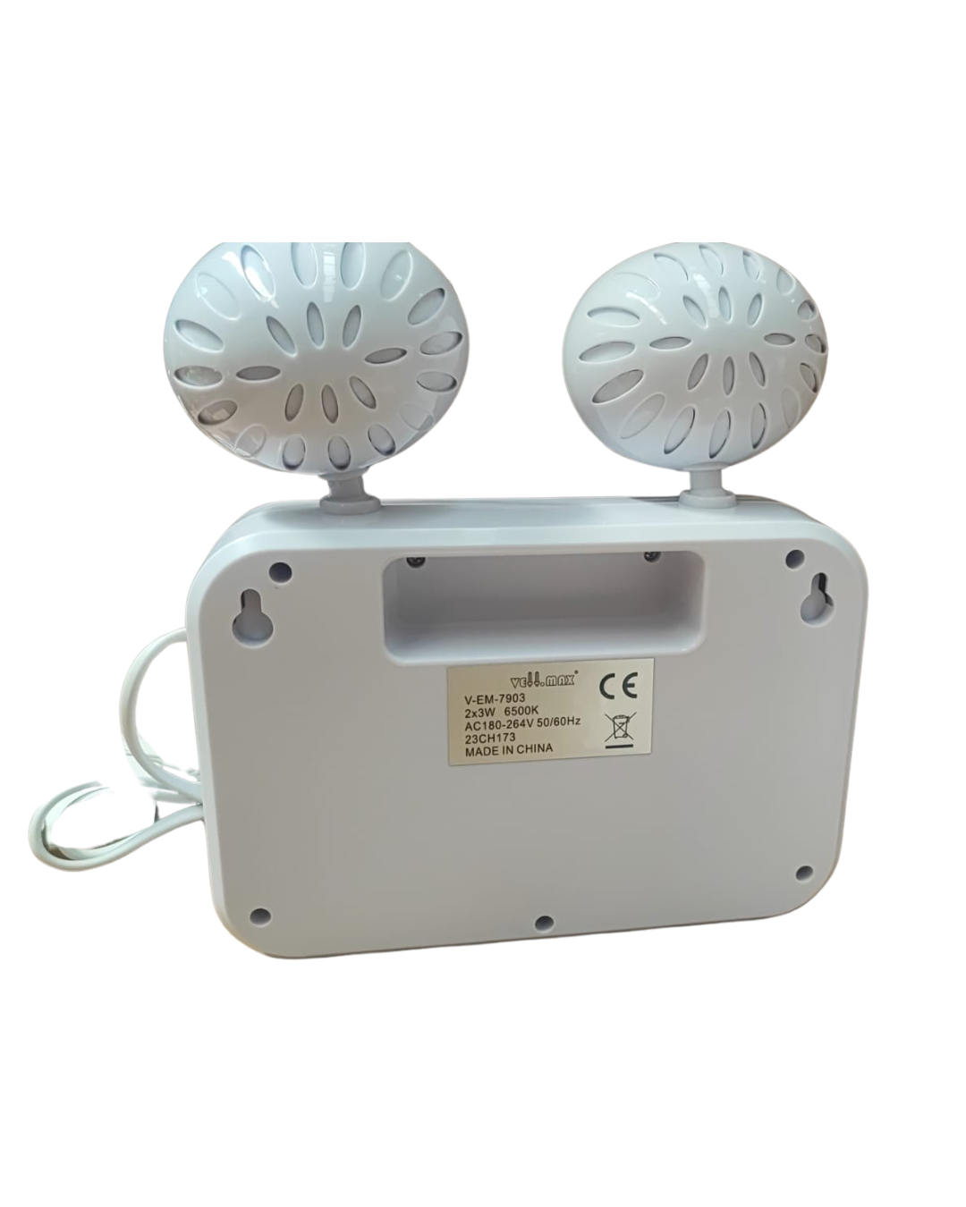 Lampara de Emergencia 2X3W