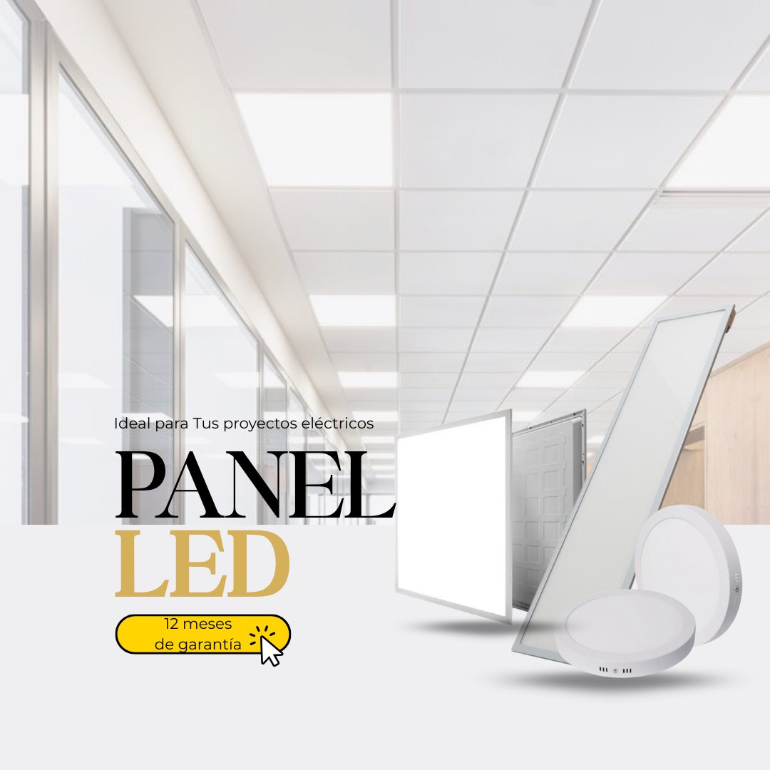 Panel y Plafones LED
