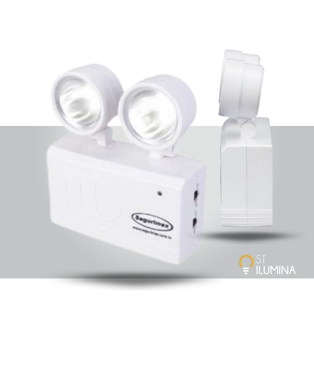 Lampara de Emergencia  2X2W 200LM