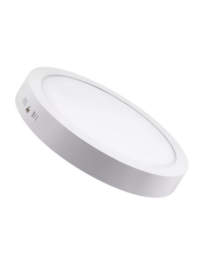 Plafon LED Sobrepuesto Redondo 18W (Pack 20 unid)