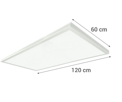 Panel LED 1203X603 Sobrepuesto 70W (Pack 6 unid)